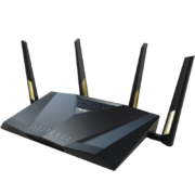 双十一预售、京东plus: 华硕（ASUS）RT-AX88U Pro全千兆电竞无线路由器/穿墙全屋WiFi6/四核2.0G强芯双2.5G口/家长路由