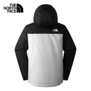 北面（The North Face）预三合一冲锋衣男夹棉内胆户外运动防水保暖外套23秋冬新款|88RM FN4/白色 L/175