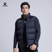KELME 卡尔美 训练运动棉马甲男冬足球背心加厚马夹外套冬坎肩棉服