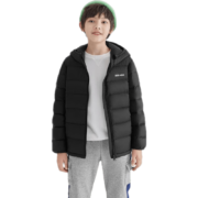 31日20点：SKECHERS 斯凯奇儿童羽绒服  L422K138 碳黑/0018-升级款 170cm
