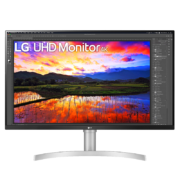 plus会员、需抢券：LG 31.5英寸 4K UHD HDR IPS屏 广色域 FreeSync 内置音箱 升降底座 游戏 超高清显示器 32UN650 -W