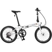 大行（DAHON） p8折叠自行车成人20英寸8速男女式折叠车运动单车经典P8 KBC083 白色高配版【速联X7大苹果胎】