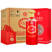 京东百亿补贴：五粮液 百鸟朝凤五彩红浓香型 白酒礼盒装 整箱 52度500ml*6瓶