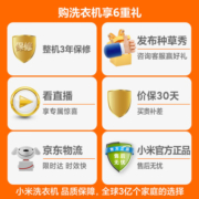 米家小米出品波轮洗衣机全自动 10KG直驱电机节能低噪纳米银离子除菌 智能投放无残留XQB100MJ101