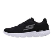 斯凯奇（Skechers）女鞋春款缓震跑步鞋透气网布运动休闲鞋女14804 黑色/白色/BKW 36（鞋内长230）
