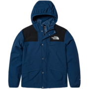 北面（The North Face）冲锋衣情侣款2023春季新款户外运动上衣夹克透汽舒适防风休闲外套 MPF/蓝色 L