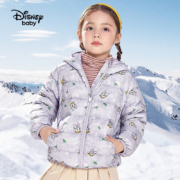 Disney 迪士尼 儿童轻薄连帽羽绒服