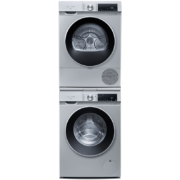 双11预售、PLUS会员：SIEMENS 西门子 iQ300洗烘套装 WG52A108AW+WQ53A2D80W 10KG