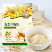 需抢券、plus会员：金日禾野 燕麦豆奶粉 480g
