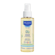 妙思乐（Mustela）抚触油 婴儿润肤油新生儿按摩油100ml  无香版 保湿滋润 法国进口