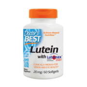 Doctor's Best多特倍斯 叶黄素软胶囊20mg*60粒  玉米黄质护眼胶囊缓解视觉疲劳防蓝光成人 美国进口