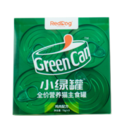 红狗（RedDog）小绿罐猫罐头主食罐湿粮罐头成猫幼猫猫咪补水营养70g*8罐三文鱼