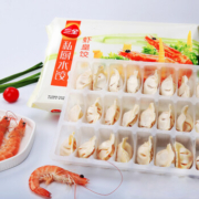 三全 私厨水饺 虾皇饺 600g 36只*5件