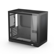 闪鳞G500机箱便携式MATX侧透TYPEC副屏240水冷主机箱 G500黑色标准版