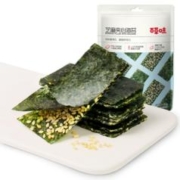 PLUS会员、概率劵：百草味 芝麻夹心海苔脆 36g