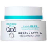 珂润（Curel） 保湿补水滋润面霜40g 日本进口润浸乳霜 温和不刺激男女敏感肌 40g*2+小样10g*1