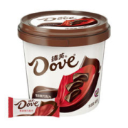 Dove 德芙 香浓黑巧克力 桶装 480g