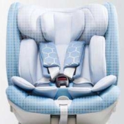 双11预告、31日20点：京东京造 儿童安全座椅 0-4-8岁 i-size认证 360°旋转 通风加热 星际舱蓝色