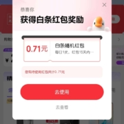 京东金融 大牌免息 抽随机白条红包 领19-1/49-2/99-3支付券
