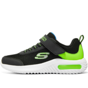 Skechers斯凯奇儿童运动鞋男童透气网鞋时尚魔术贴大童跑步鞋403748L