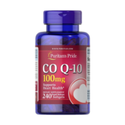 普丽普莱Puritan's Pride辅酶Q10软胶囊100mg240粒美国原装进口q10保心脏1瓶