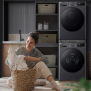 LG 乐金 星云系列 FCY10Y4M+RH10V3MVTW 变频热泵洗烘套装 星云黑