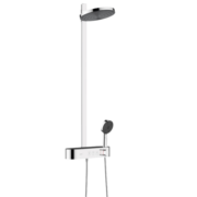 汉斯格雅（Hansgrohe）德国进口淋浴花洒沛适飞顶喷260  2速淋浴管带恒温淋浴花洒 沛适飞2速恒温花洒（镀铬色）