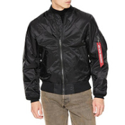 Alpha Industries 阿尔法 MA-1 男士飞行员夹克绗缝款 S码