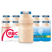 概率券:蒙牛（MENGNIU）优益C乳酸菌 环保瓶原味10瓶＊8件（买一赠一）