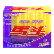 马头肥皂内衣内裤专用洗衣皂 除菌透明皂 天然椰油深层去渍不伤手男女 六合一家庭装118g*6块