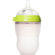 可么多么（COMOTOMO）奶瓶 宽口硅胶奶瓶250ml*2 绿色