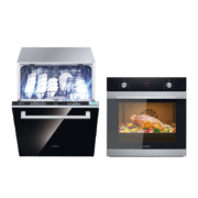双11预售：SIEMENS 西门子 嵌入式洗碗机+烤箱套装 636Pro（含黑门板）+HB313