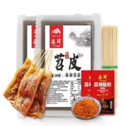 超级补贴、首单礼金：臻鲜 烧烤苕皮 【加厚版2袋】8片-280g(送蘸料2袋+竹签20根)