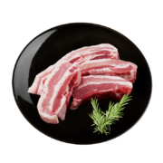 plus会员、概率券：味美牧场厚切黑猪五花肉620g *8件