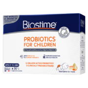 有券的上，PLUS会员:合生元（BIOSTIME）港版儿童益生菌冲剂1.5g*30袋*2件