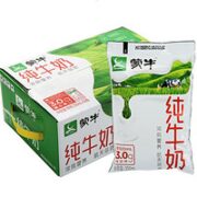 MENGNIU 蒙牛 纯牛奶百利包早餐奶无吸管200ml*16袋整箱