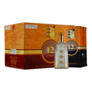 白云边白酒 十二年陈酿 浓酱兼香型 42度 500ml*6瓶 整箱装