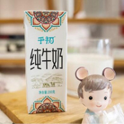 千初 青藏牧场 高原纯牛奶 200ml*12盒*2箱