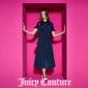 补贴购：Juicy Couture 橘滋 盈盈深海衬衫式连衣裙