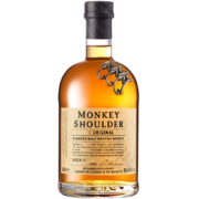 三只猴子（Monkey Shoulder）洋酒调配麦芽苏格兰威士忌500ml