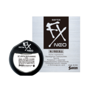 santen参天fx NEO银装银色眼药水滴眼液原装进口缓解眼疲劳银款清凉抗疲劳12ml日本进口