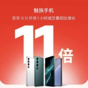 促销：预售日同比增长超11倍！新魅族第一张双11京东战报出炉！