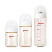 Pigeon 贝亲 自然实感第3代PRO系列 AA191 PPSU奶瓶 80ml M 3月+
