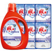 plus会员、概率券:雕牌 除菌馨香洗衣液 8斤（1kg*瓶+500g*6袋）