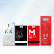 【名流】超薄倍润组合避孕套60只