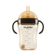 京东PLUS：thyseed 世喜 婴儿PPSU奶瓶 300ml 送手柄带吸管
