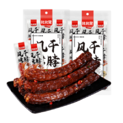 学生会员、概率券:比比赞（BIBIZAN）风干烤脖黑鸭味168g