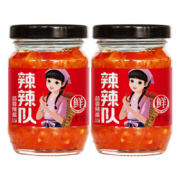 仲景 辣辣队 蒜蓉辣椒 魔鬼辣椒酱 辣王酱 蒜蓉辣酱150克x2瓶