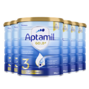 Aptamil 爱他美 澳洲版金装婴幼儿配方奶粉 3段1岁及以上 900g*6罐