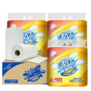 Breeze 清风 厨房用纸 卷纸吸水纸 擦手纸55段12卷（整箱售卖）